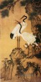 Shenquan Kräne chinesische Malerei